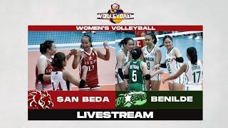 NCAA Season 98 | San Beda vs. Benilde (Women's Volleyball) | LIVESTREAM