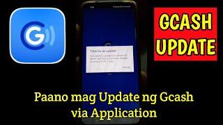 Paano mag update ng Gcash via Application