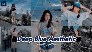 50+ PRESET LIGHTROOM | DARK BLUE AESTHETIC | LIGHTROOM TUTORIAL