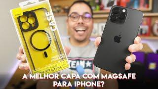 CAPA PARA IPHONE COM MAGSAFE DA BASEUS VALE A PENA? (UNBOXING COMPLETO)