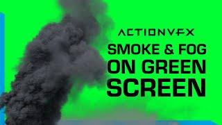 Free Green Screen Smoke & Fog Effects - 10 Video Clips | ActionVFX Stock Footage