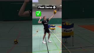 Volleyball Float Serve  #volleyball
