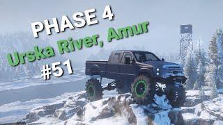 SnowRunner | Phase4 | Urska River, Amur | L400 | Opening Up 1st Map | Gameplay 51