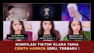 KOMPILASI TIKTOK HORROR TERBARU, SERU ! | Kumpulan Cerita Animasi Hantu Seram Klara Tania