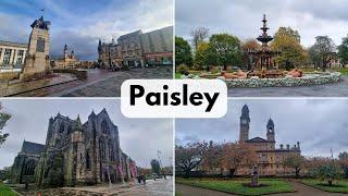 The Town of PAISLEY - Is It Worth A Visit? - Scotland Walking Tour | 4K | 60FPS