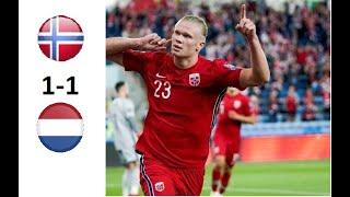 Norway vs Netherlands 1-1 Highlights & Goals HD l WorldCup Qualifiers 1/9/2021.