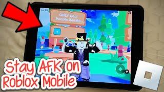 How to Stay AFK on Roblox Mobile! (2024)