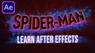 We Created the Spiderverse Intro in After Effects!