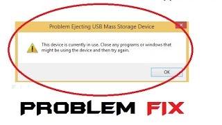 how to fix problem ejection USB Mass storage 2017 easiest method