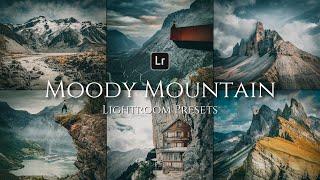 Moody Mountain __ Lightroom Mobile Presets Free DNG | Lightroom Presets | Cinematic Presets