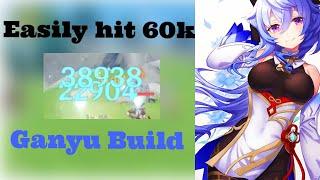 How To Break 60k Damage with C0 Ganyu! Ganyu Guild/Build - Genshin Impact