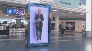 Hologram of Mayor Deegan moved to different location at airport due to technical difficulties