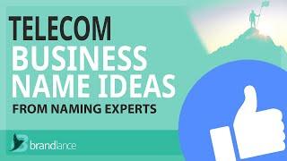 Best Telecom Business Name Ideas | Suggestions From Naming Experts | Brand Names Generator