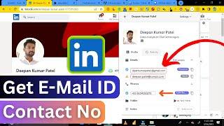 How To Get Email Address And Contact Number of Anyone From LinkedIn Profile - [ Update 2023 ]