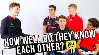 How well do they know each other? F4 Edition