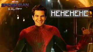 Andrew Garfield laughs in No Way Home (Spider-Man No Way Home Meme)