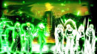 KOF MUGEN Green Flames Team vs White Flames Team