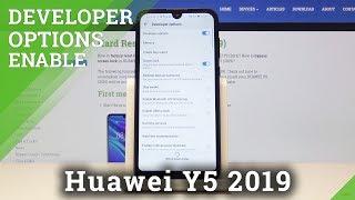 How to Enable Developer Options in Huawei Y5 2019 - OEM Unlock / Allow Developer Options