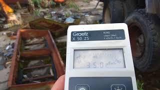 The highest radiation I have ever measured in Chernobyl Zone