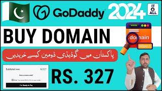 How to Buy Godaddy Domain 2024 in Pakistan || How to Buy Domain on Godaddy 2024