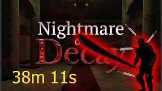 Nightmare of Decay: Knife only speedrun 38m 11s
