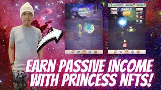 Earn PASSIVE INCOME with these PRINCESS NFTs + AFK Battle Idle Princess gameplay!