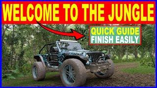 Forza Horzion 5 Seasonal Championship Welcome to the Jungle Jeep Trailcat Gameplay guide