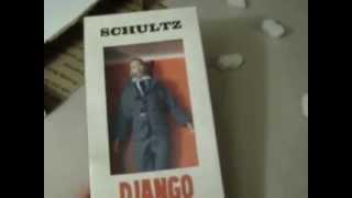 Django Unchained Schultz Action Figure UNBOXING