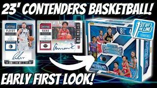 BANGER ALERT! 2023-24 Panini Contenders Basketball First Off The Line Review!