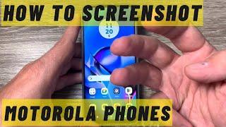 How to SCREENSHOT on Motorola Phones