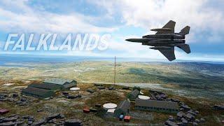 Is the South Atlantic Map Decent Now? FALKLANDS Retexturing Review | DCS World