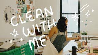 Clean the Studio with Me  Chatty Vlog