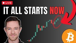 It All Starts NOW For Bitcoin and Crypto | Live Trading