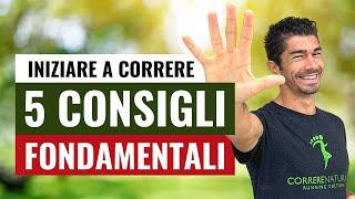 COME INIZIARE A CORRERE DA ZERO: non partire senza aver prima visto questo video!