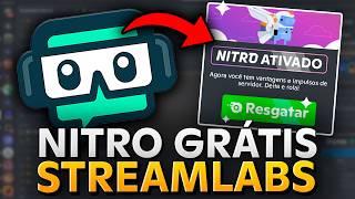 NOVO! DISCORD dando NITRO GRÁTIS por 3 MESES com STREAMLABS para 2025!!