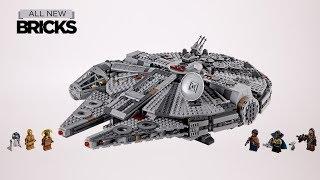 Lego Star Wars 75257 Millennium Falcon Speed Build