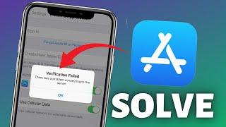 How to Fix Verification Failed on App Store|2023 |App Store Verification Failed 2023|Iphone