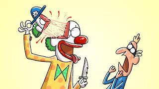 Clown Gets Robbed | Cartoon Box 430 | by Frame Order | Hilarious Cartoons