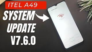 Itel A49 Latest System Update | OS V7.6.0 | Online Update | New Version |