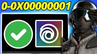 How To Fix Error Code 0-0x00000001 in Rainbow Six Siege