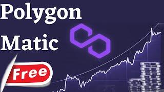 Free Polygon matic Faucet 2022 Earn free Matic coin every 11 minutes 