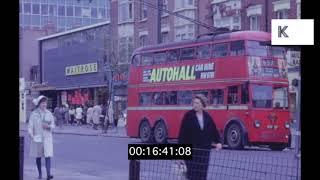 1960s London, West London Trolleybuses, from 16mm