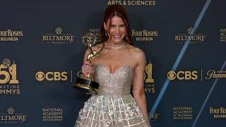 Courtney Hope wins "Supporting Performance in a Daytime Drama Series" | Daytime Emmys 2024