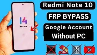 REDMI NOTE 10 PRO FRP BYPASS | REDMI NOTE 10 PRO GOOGLE ACCOUNT BYPASS WITHOUT PC |