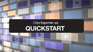 Clips Exporter for Premiere Pro Quick Start