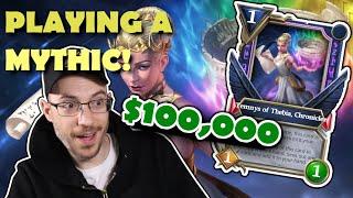 Playing With a $100,000 MYTHIC! (Temnys!)