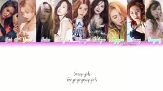 Girls' Generation (少女時代) - Gossip Girls Lyrics [Color Coded/ENG/ROM]