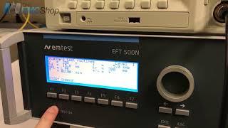 EM Test EFT500N5 Burst Electrical Fast Transient (EFT) Simulator Video Overview - Rental