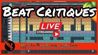  LIVE Beat Critique #8: Send Beats | Music Producer Tips | InflightMuzik 