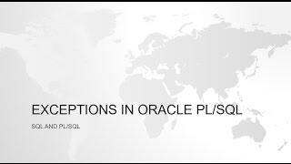 Exception handling in oracle pl/sql with example
